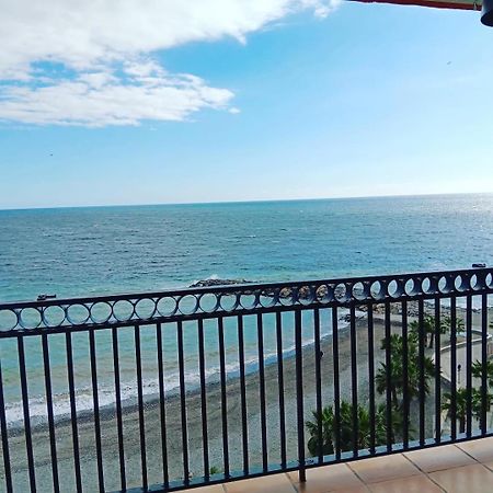 Balcon Playa Y Piscina Velimar Pondos Almuñécar Extérieur photo